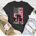 Thank You Memorial Day Soldiers Usa Flag Unisex T-Shirt Unique Gifts