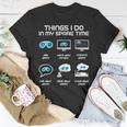 Things I Do In My Spare Time Gamer Gaming T-shirt Personalized Gifts