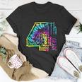 Tie Dye Fourth 4Th Grade Typography Funny Back To School Unisex T-Shirt Unique Gifts