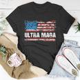 Ultra Maga Distressed United States Of America Usa Flag Tshirt Unisex T-Shirt Unique Gifts