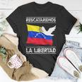 Venezuela Freedom Democracy Guaido La Libertad Unisex T-Shirt Unique Gifts