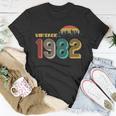 Vintage 1982 Sun Wilderness 40Th Birthday V3 Unisex T-Shirt Unique Gifts