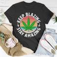 Vintage Keep Blazing Stay Amazing Unisex T-Shirt Unique Gifts