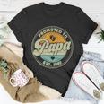 Vintage Promoted To Papa 2022 For New Papa First Time Retro Unisex T-Shirt Unique Gifts