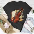 Violin And Sheet Music Tshirt Unisex T-Shirt Unique Gifts