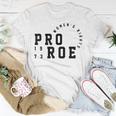 Womens Pro Reproductive Rights 1973 Pro-Roe  Unisex T-Shirt