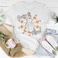 Creep It Real Vintage Ghost Pumkin Retro Groovy T-shirt Personalized Gifts