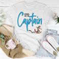 Dibs On The Captain Fire Captain Wife Girlfriend Sailing T-shirt Personalized Gifts