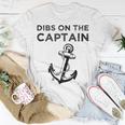 Dibs On The Captain Captain Wife Dibs On The Captain T-shirt Personalized Gifts