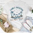 Family Vacation 2022 Palm Tree Florida Fort Myers Beach Unisex T-Shirt Funny Gifts