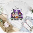 Gnomes Witch Truck Auntie Funny Halloween Costume Unisex T-Shirt Funny Gifts