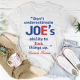 Joes Ability To Fuck Things Up - Barack Obama Unisex T-Shirt Unique Gifts