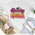 Spooky Mama Jack O Lantern Halloween Mama Pumpkin Unisex T-Shirt Funny Gifts