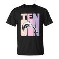 10Th Birthday Dolphin Fan Funny 10 Years Old Girl Unisex T-Shirt