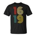 1619 Vintage Retro Unisex T-Shirt