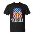 4Th July Eagle Merica America Independence Day Patriot Usa Gift Unisex T-Shirt