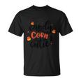 Candy Corn Cutie Halloween Quote V3 Unisex T-Shirt