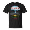 Chicago Grown With Lithuanian Roots Tshirt V2 Unisex T-Shirt
