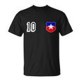 Chile Soccer La Roja Jersey Number Unisex T-Shirt