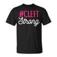 Cleft Lip Palate Strong Awareness Week Orofacial Hare-Lip T-shirt