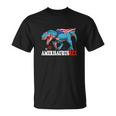 Dinosaur 4Th Of July Kids Boys Funny Unisex T-Shirt