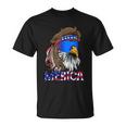 Eagle Mullet 4Th Of July Usa American Flag Merica Gift V9 Unisex T-Shirt