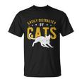 Easily Distracted By Cats Gift Unisex T-Shirt