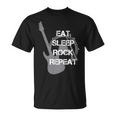 Eat Sleep Rock Repeat Unisex T-Shirt