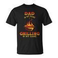 Fathers Day Bbq Grilling Chef Dad Naughty Grilling T-Shirt