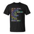 Feminist Empowerment Womens Rights Social Justice March Unisex T-Shirt