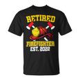 Firefighter Retired Firefighter Profession Hero V2 Unisex T-Shirt