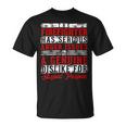 Firefighter This Firefighter Has Serious Anger Genuine Funny Fireman Unisex T-Shirt