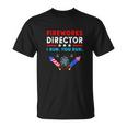 Firework Director Technician I Run You Run Unisex T-Shirt
