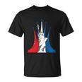 Fourth Of July Fighter Jets Red White Blue 4Th American Flag Unisex T-Shirt