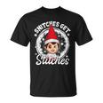 Funny Christmas Snitches Get Stitches Tshirt Unisex T-Shirt
