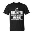 Funny Engineer Art Mechanic Electrical Engineering Gift Unisex T-Shirt