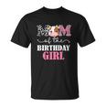 Funny Mom Of The Birthday Girl Tee Farm Cow Unisex T-Shirt