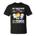 Gay Pride Brother Rainbow Sheep Of Family Proud Coming Out Cool Gift Unisex T-Shirt