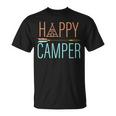 Happy Camper Funny Camping Unisex T-Shirt
