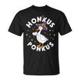 Honkus Ponkus Halloween Witch Hocus Duck Goose Funny Parody Unisex T-Shirt