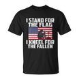 I Stand For The Flag Kneel For The Fallen Memorial Day Gift Unisex T-Shirt