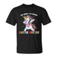 Im Ready To Crush Kindergarten Unicorn Back To School Unisex T-Shirt