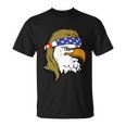 Independence 4Th Of July Usa American Flag Eagle Mullet Gift Unisex T-Shirt