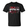 Kids All American Girl For Independence Day | Girls Patriotic Unisex T-Shirt