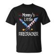 Kids Mommys Little Firecracker Cute 4Th Of July Toddlers Kids Unisex T-Shirt