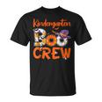 Kindergarten Boo Crew Teachers Students Halloween Costume Unisex T-Shirt