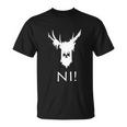 Knights Who Say Ni Unisex T-Shirt