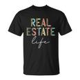 Leopard Real Estate Life Agent Realtor Investor Home Broker Tshirt Unisex T-Shirt