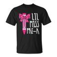 Little Miss Prek Cray On Back To School First Day Of School Unisex T-Shirt