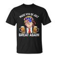 Make 4Th Of July Great Again Trump Ing Beer Patriotic Cute Gift Unisex T-Shirt